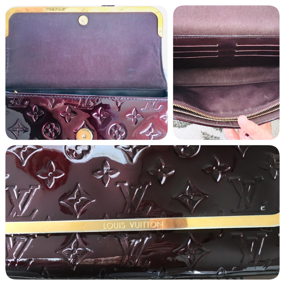 LV Rossmore MM Amarante w/ extra chain listing #1 - Picture 7 of 8